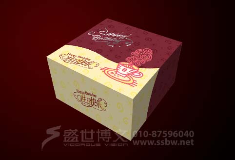 盛世博文 蛋糕包装盒设计